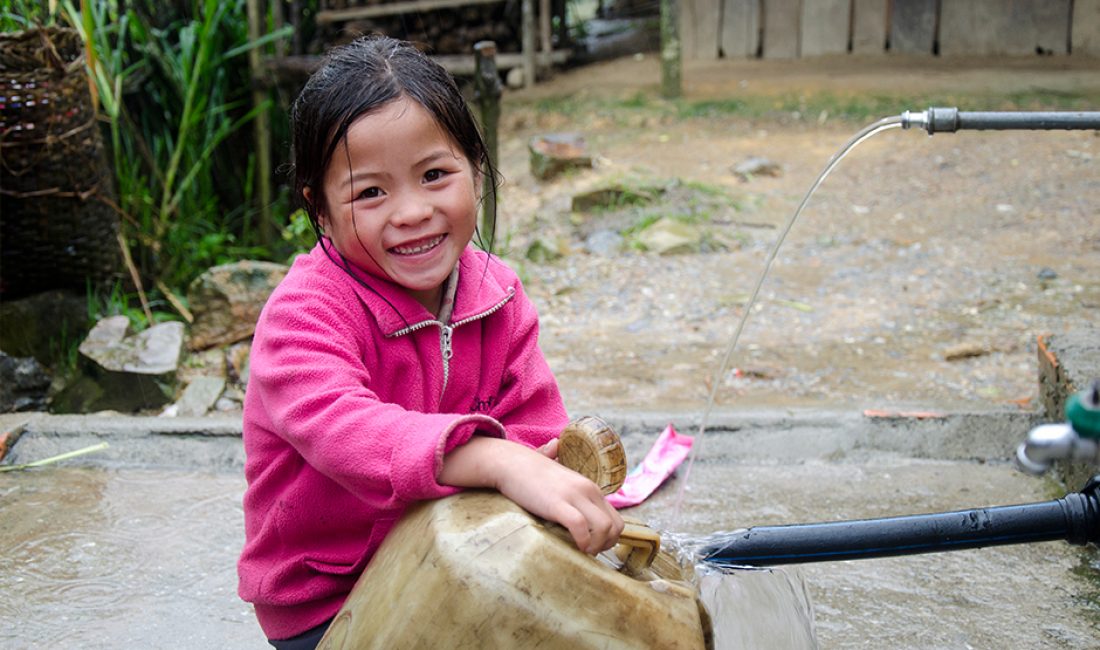 Bringing water to children and their families in northern Laos