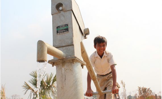 How hand pump wells save lives in rural communities