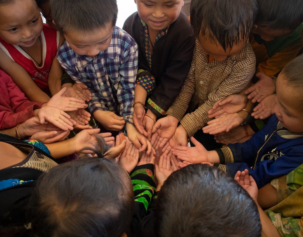 Children in Laos are embracing good hygiene