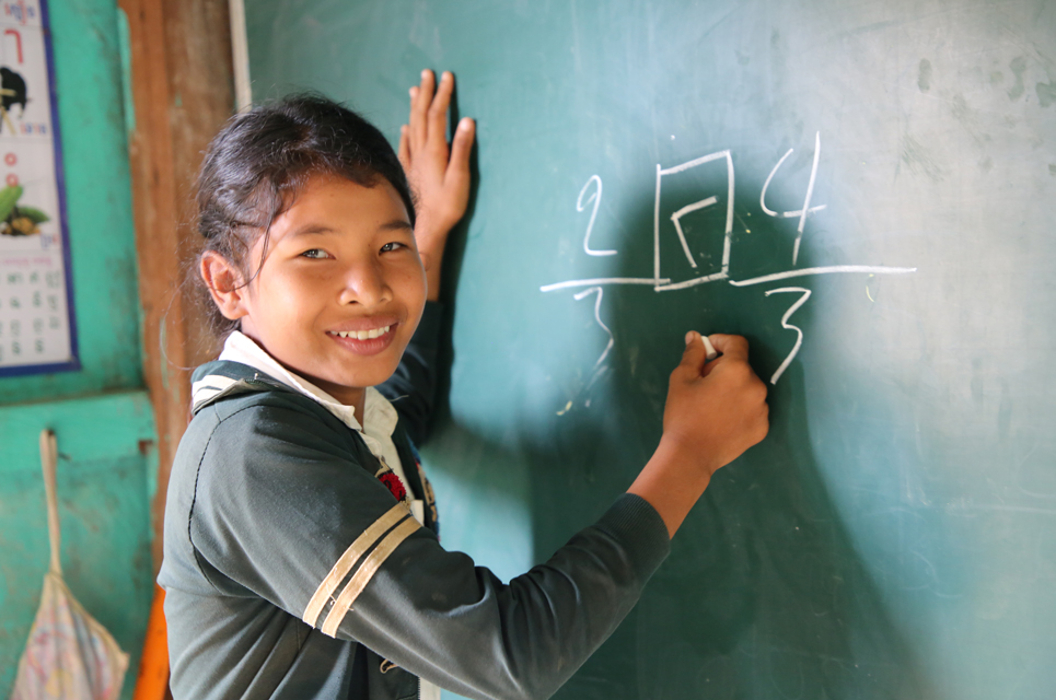 ChildFund Cambodia built a new school in Battambang