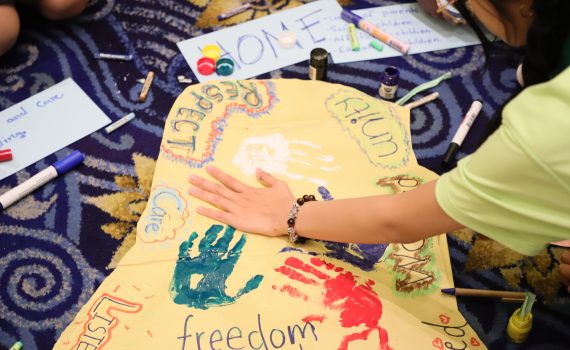 Young delegates speak out at Asian Children's Summit