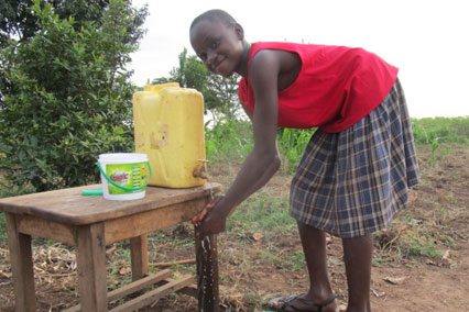 girl in Uganda