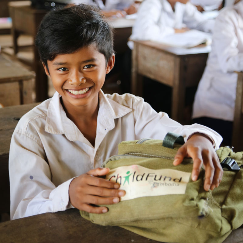 School Supplies Charity Christmas Gift