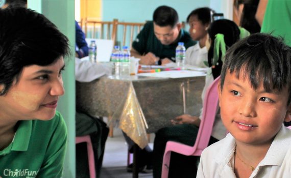 How Win May is empowering children in Myanmar to write their own life stories