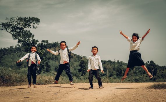 Children accessing education for the first time in generations