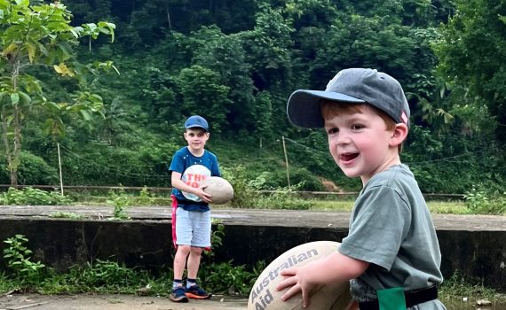 Vietnam rugby trip inspires Sydney family to level the field for children