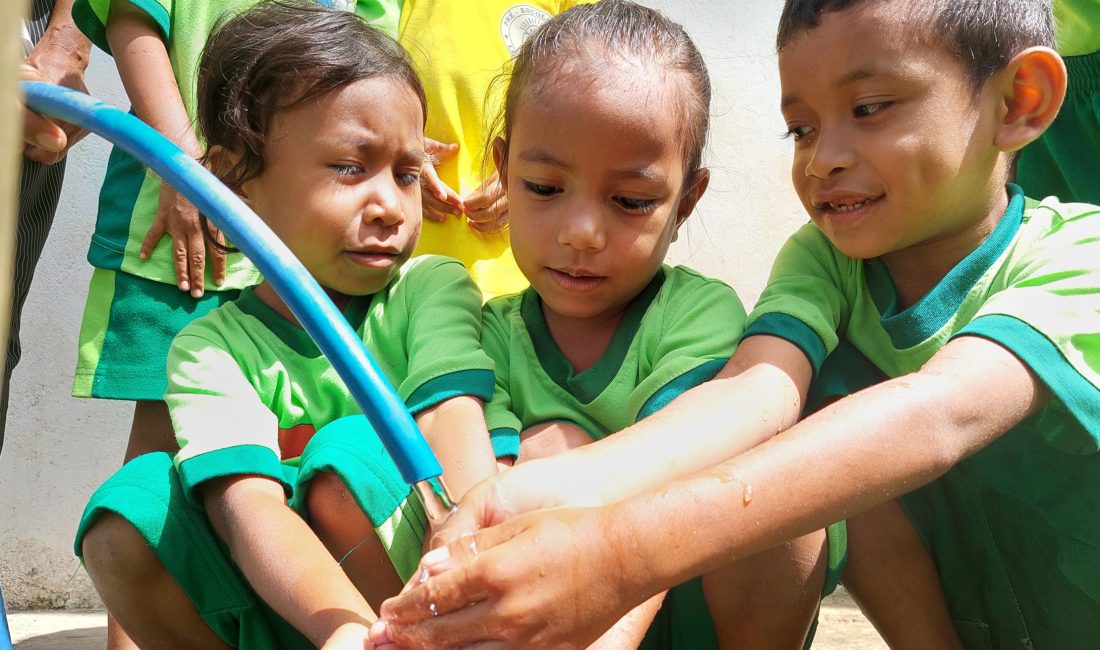 A new water system means more playtime!