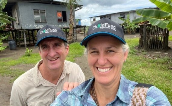 From boardroom to village: Tureia and Michael visit PNG