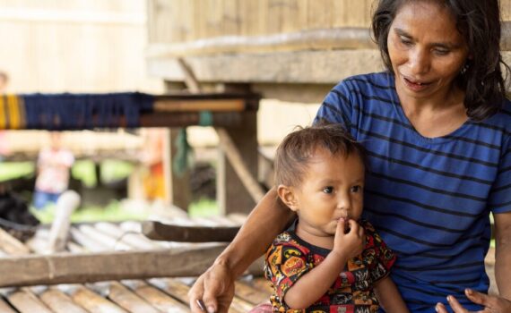 How we help malnourished children